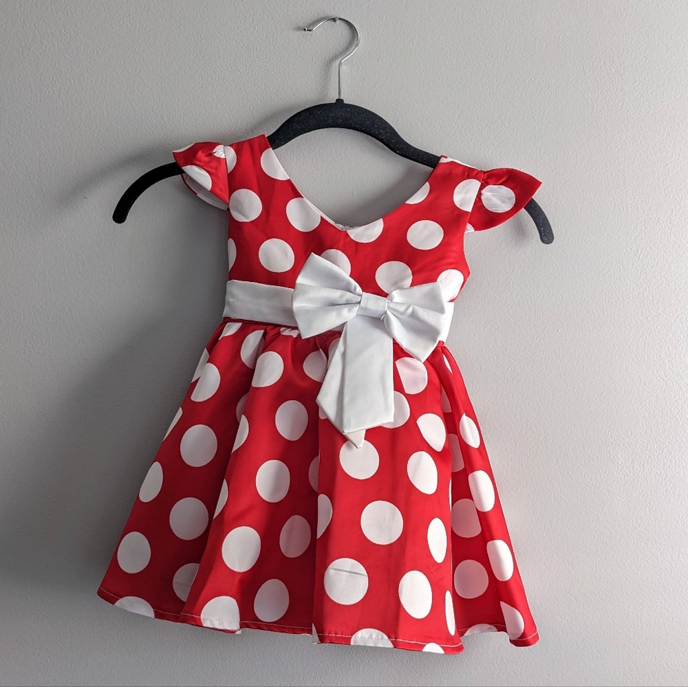 DreamHigh Girls Polka Dot Minnie Dress